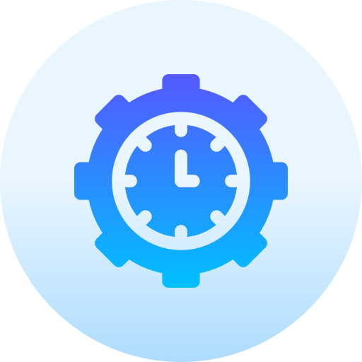 productiviteit Basic Gradient Circular icoon