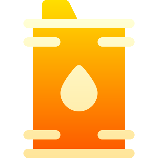 beczka oleju Basic Gradient Gradient ikona