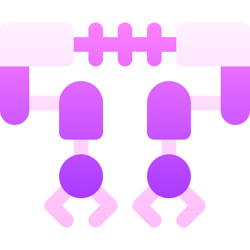 ramię mechaniczne Basic Gradient Gradient ikona