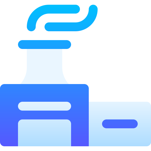 usine Basic Gradient Gradient Icône