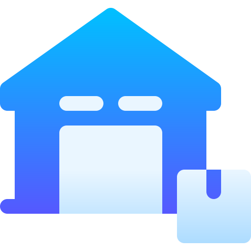 Warehouse Basic Gradient Gradient icon