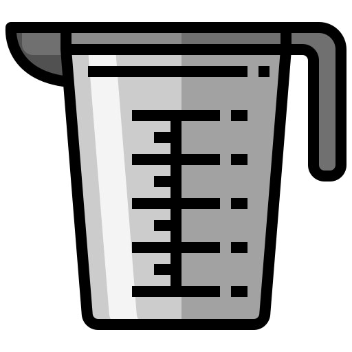 Measuring cup Surang Lineal Color icon