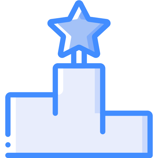 podium Basic Miscellany Blue icon