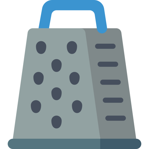 Cheese grater Basic Miscellany Flat icon