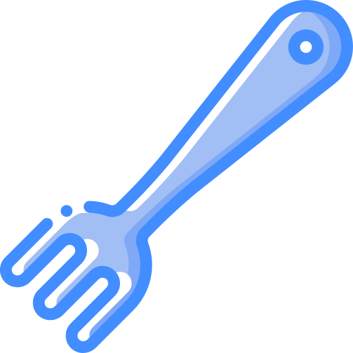 tenedor Basic Miscellany Blue icono