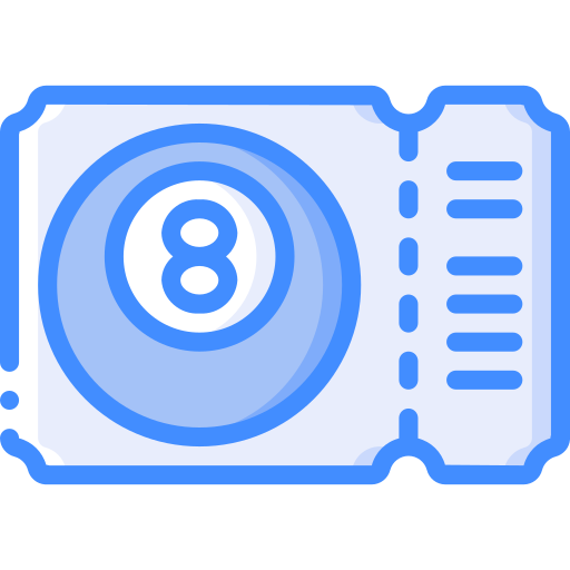 ticket Basic Miscellany Blue icoon