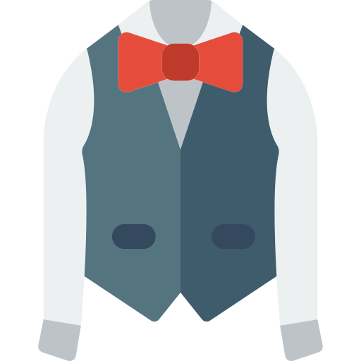 Waistcoat Basic Miscellany Flat icon