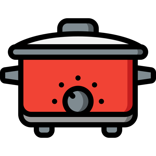 Slow cooker Basic Miscellany Lineal Color icon