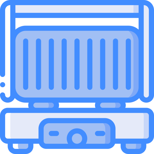 Grill Basic Miscellany Blue icon