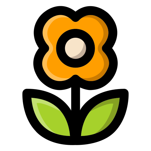 Sunflower Generic Outline Color icon