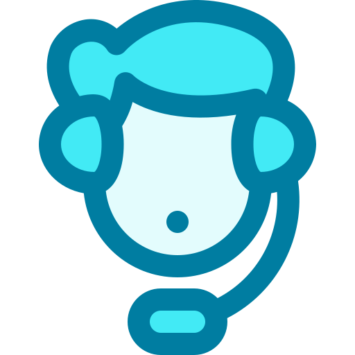 고객 서비스 Generic Blue icon