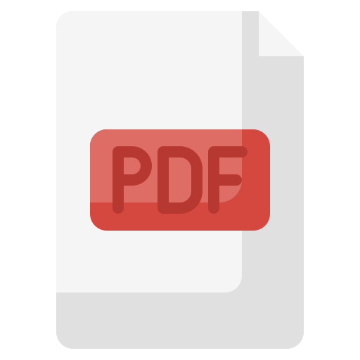 dokument pdf Generic Flat ikona