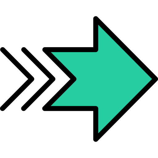 Arrow Generic Outline Color icon