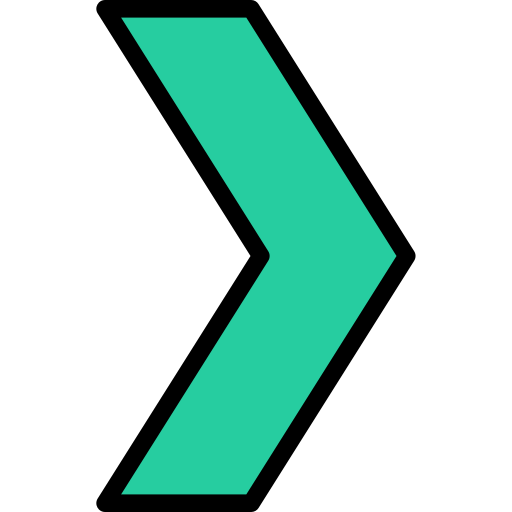 flecha Generic Outline Color icono
