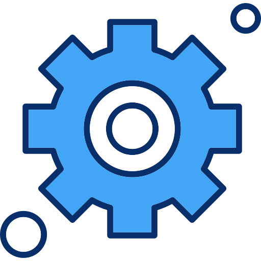 configuraciones Generic Blue icono