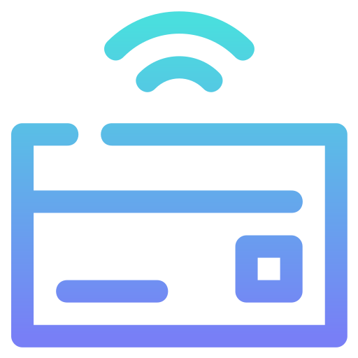 carte de crédit Generic Gradient Icône