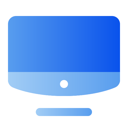 ordinateur Generic Flat Gradient Icône