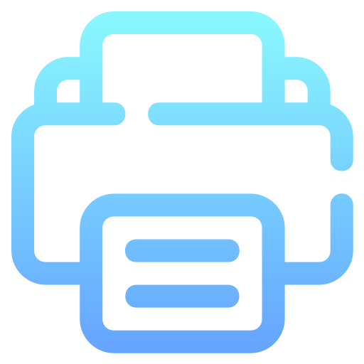 impresora Generic Gradient icono