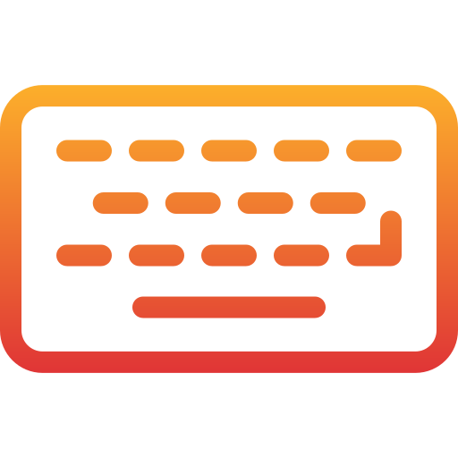 tastatur Generic Gradient icon