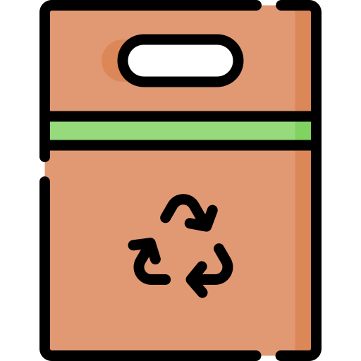 Recycle bag Special Lineal color icon