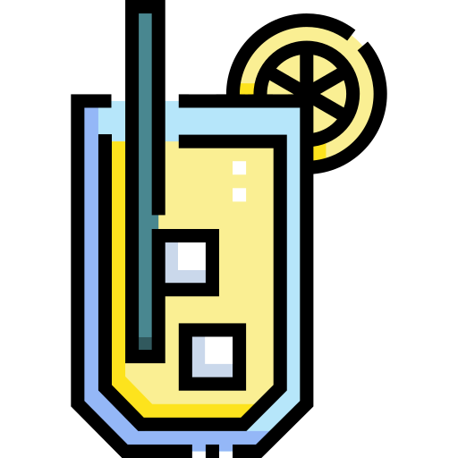 limonade Detailed Straight Lineal color icon