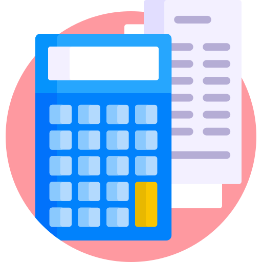Accounting Detailed Flat Circular Flat icon