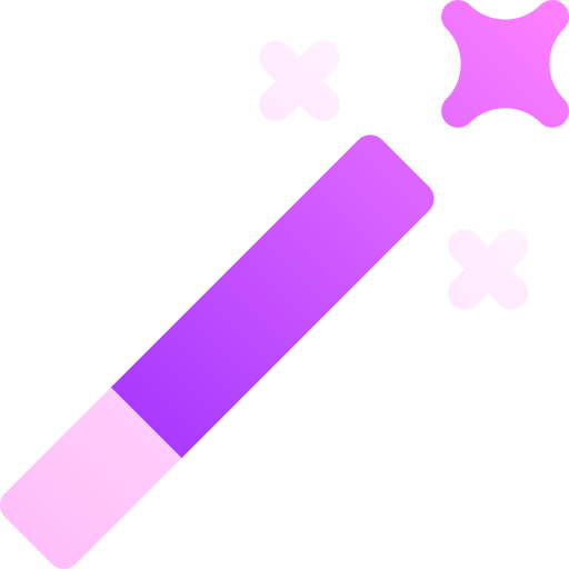 Magic wand Basic Gradient Gradient icon