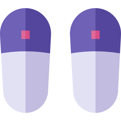 pantofole Basic Straight Flat icona