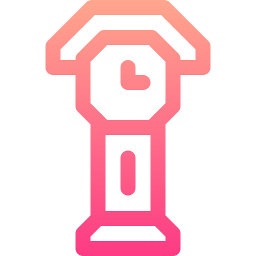 Cuckoo clock Basic Gradient Lineal color icon