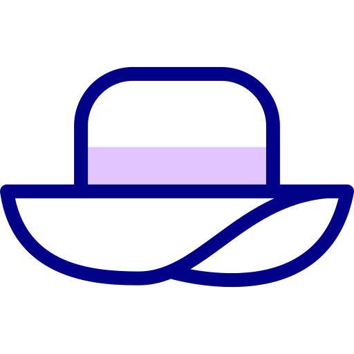 Hat Detailed Mixed Lineal color icon