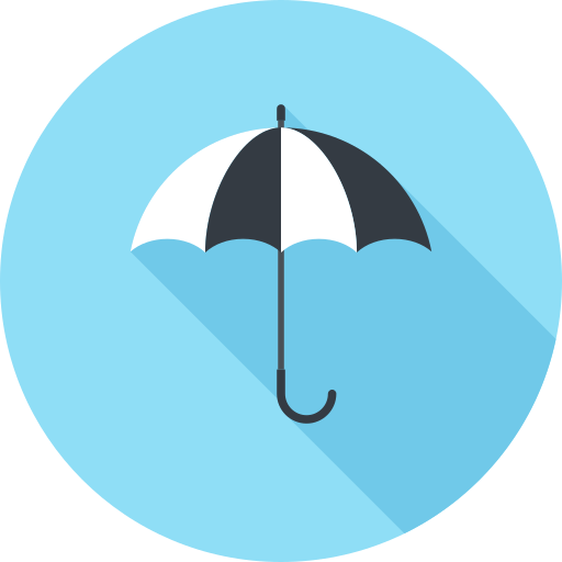 Umbrella Maxim Basinski Premium Circular icon