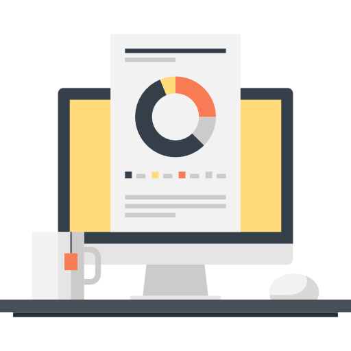 Analytics Maxim Basinski Premium Circular icon