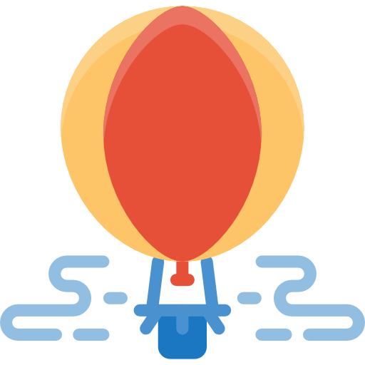 熱気球 Linector Flat icon