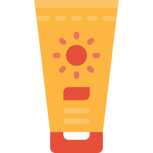 Sun cream Linector Flat icon