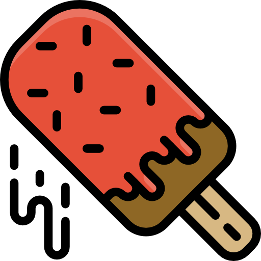 Ice cream Linector Lineal Color icon