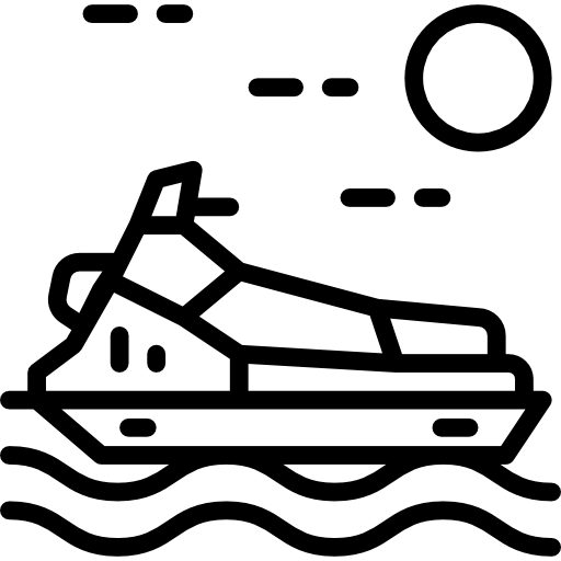 Jet ski Linector Lineal icon