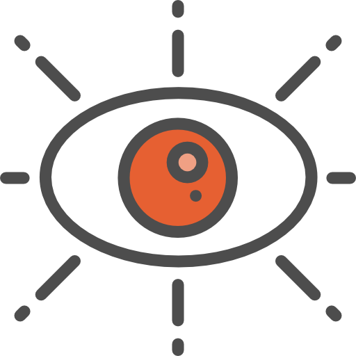 눈 Linector Lineal Color icon
