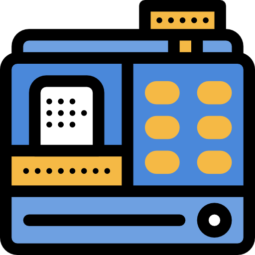 Cash register Linector Lineal Color icon