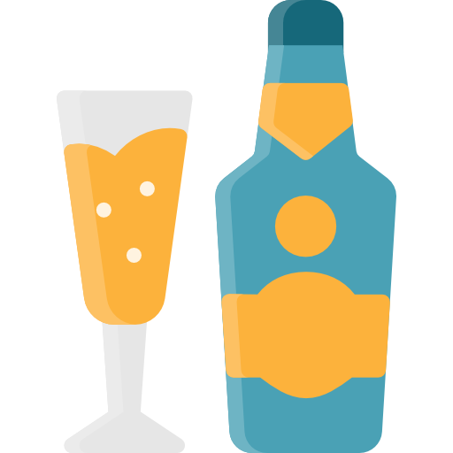 シャンパン Linector Flat icon