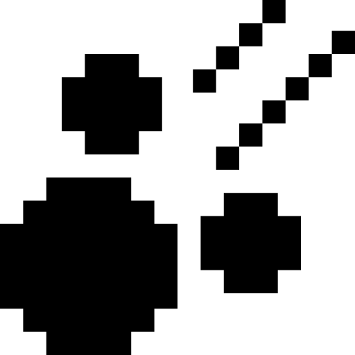 환영 Pixel Solid icon