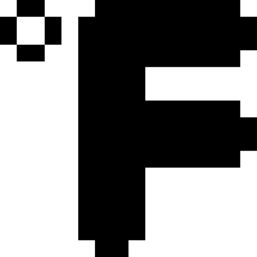 fahrenheit Pixel Solid icono