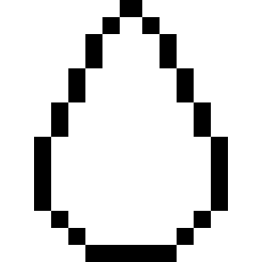 wilgotność Pixel Outline ikona