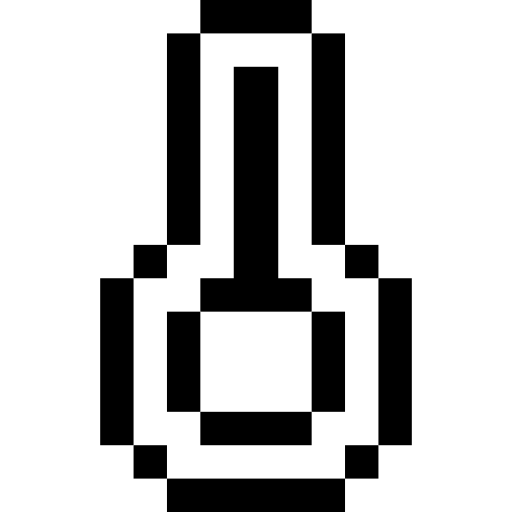 thermometer Pixel Outline icon