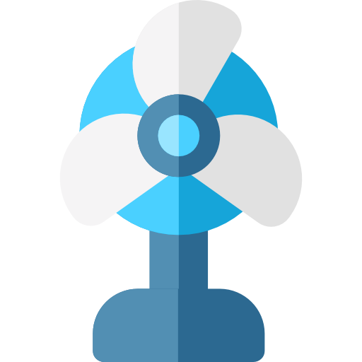 Ventilator Basic Rounded Flat icon