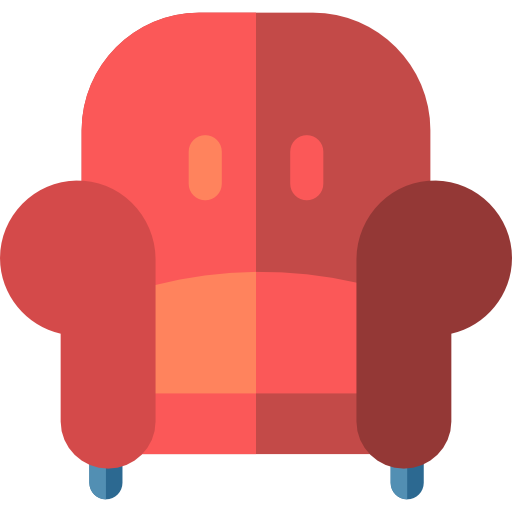 Chairs Basic Rounded Flat icon