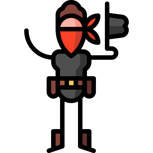 verbieten Puppet Characters Lineal Color icon