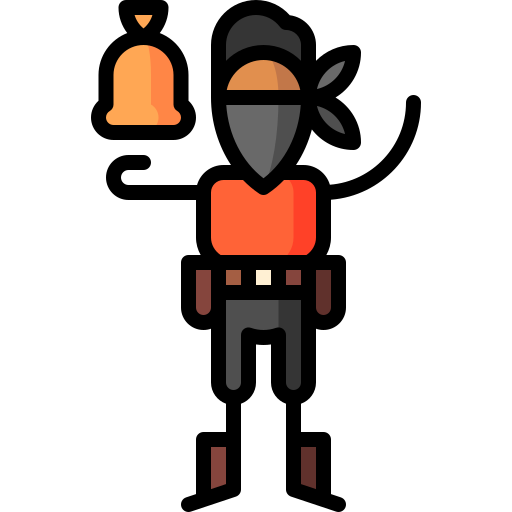 verbieten Puppet Characters Lineal Color icon