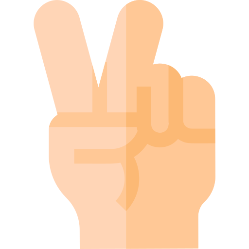 Hand gesture Basic Straight Flat icon