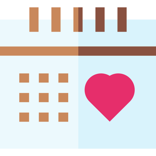 Calendar Basic Straight Flat icon
