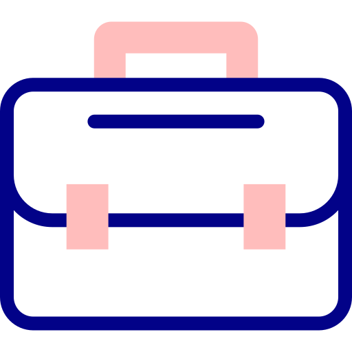 Suitcase Detailed Mixed Lineal color icon